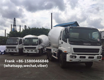 Chine 8 camion de mélangeur utilisé par moteur de CBM 10PE1 Isuzu taille de 8375 * 2496 * 3950 millimètres fournisseur