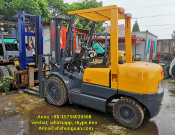 Chine TCM FD30 a employé le circuit hydraulique fait par Japon de chariot élévateur de 3 tonnes avec le décalage latéral fournisseur