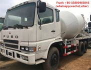 MITSUBISHI Fuso a employé le gazole de mélange concret de capacité des camions 8m3 de mélangeur