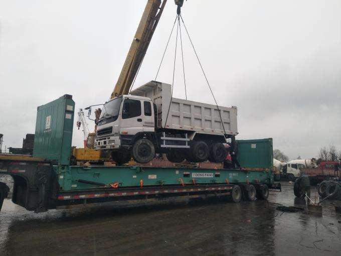 Rouge 30 tonnes de camion- transmission manuelle de poids de véhicule de 13000 kilogrammes