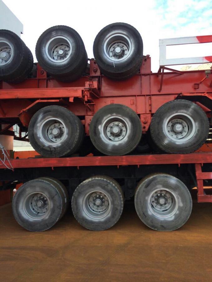 Les remorques de camion utilisées de tri par axes de 20 pi choisissent le rouleau de tambour pour le transport