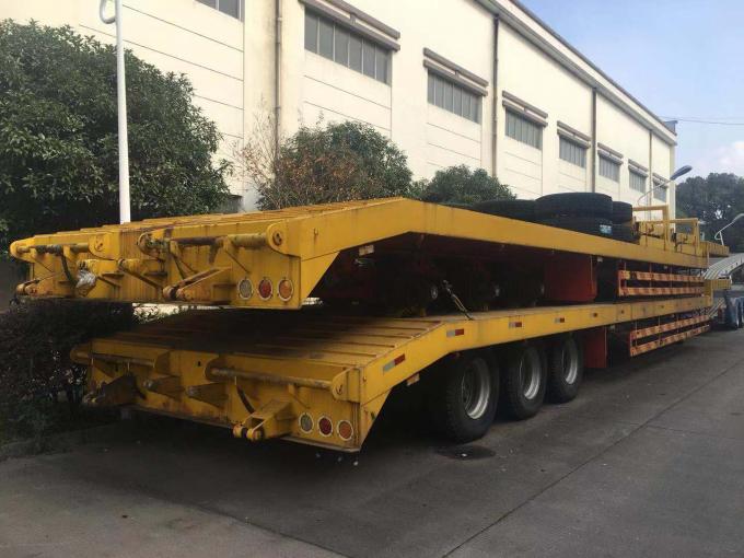 40 tonnes de camion de remorques de suspension mécanique utilisée par charge utile de ressort lame