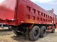 Boîte utilisée de décharge de la capacité 16-20 CBM de tonne des camions à benne basculante de Howo 375 diesel 25-30 fournisseur