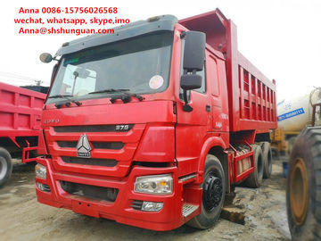 Chine 25 30 40 tonnes ont utilisé le camion à benne basculante de Howo davantage que le gazole de capacité du moteur 8L usine